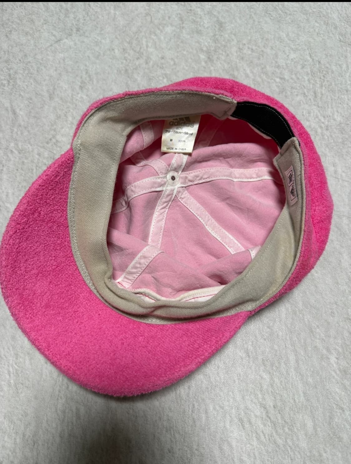 아디다스 빈티지 핑크 모자 상품이미지2