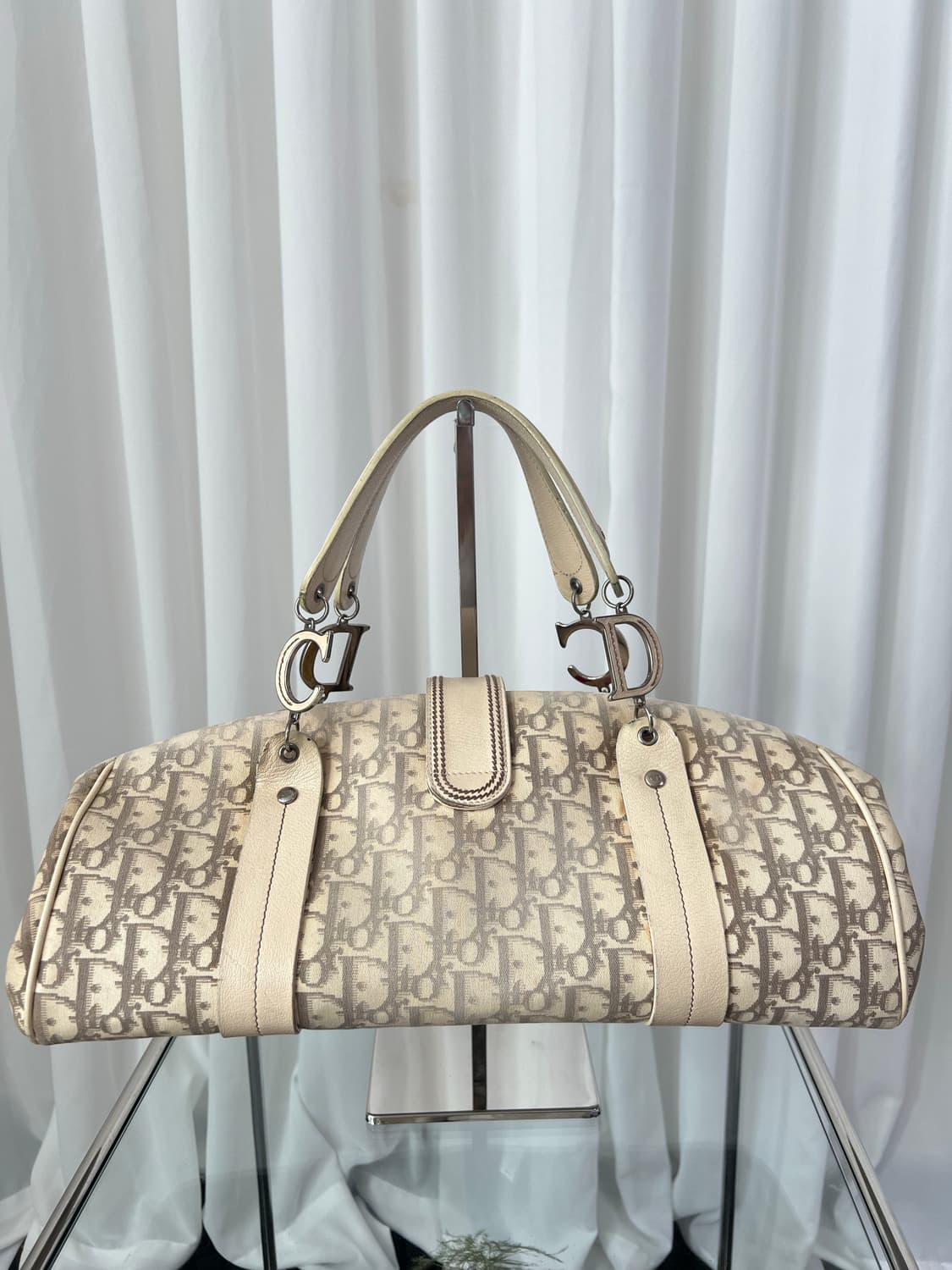 크리스찬 디올 2005 디오리시모 플로럴 트로터 숄더백 상품이미지5