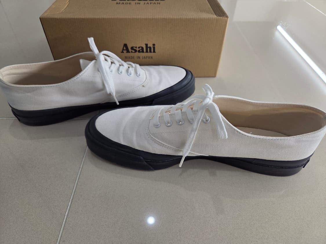 아사히슈즈 덱슈즈 모노크롬 260 1회착 상품이미지3