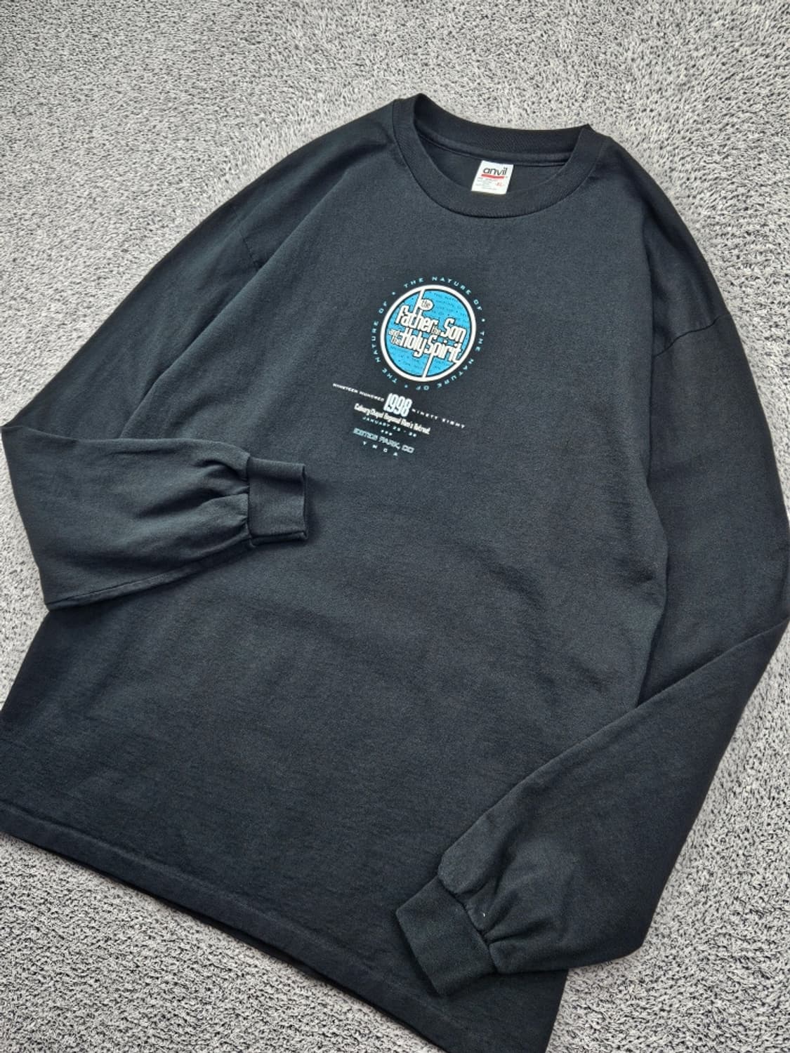 1998 USA ANVIL 싱글스티치 롱슬리브 ( XL ) / 12099 상품이미지4