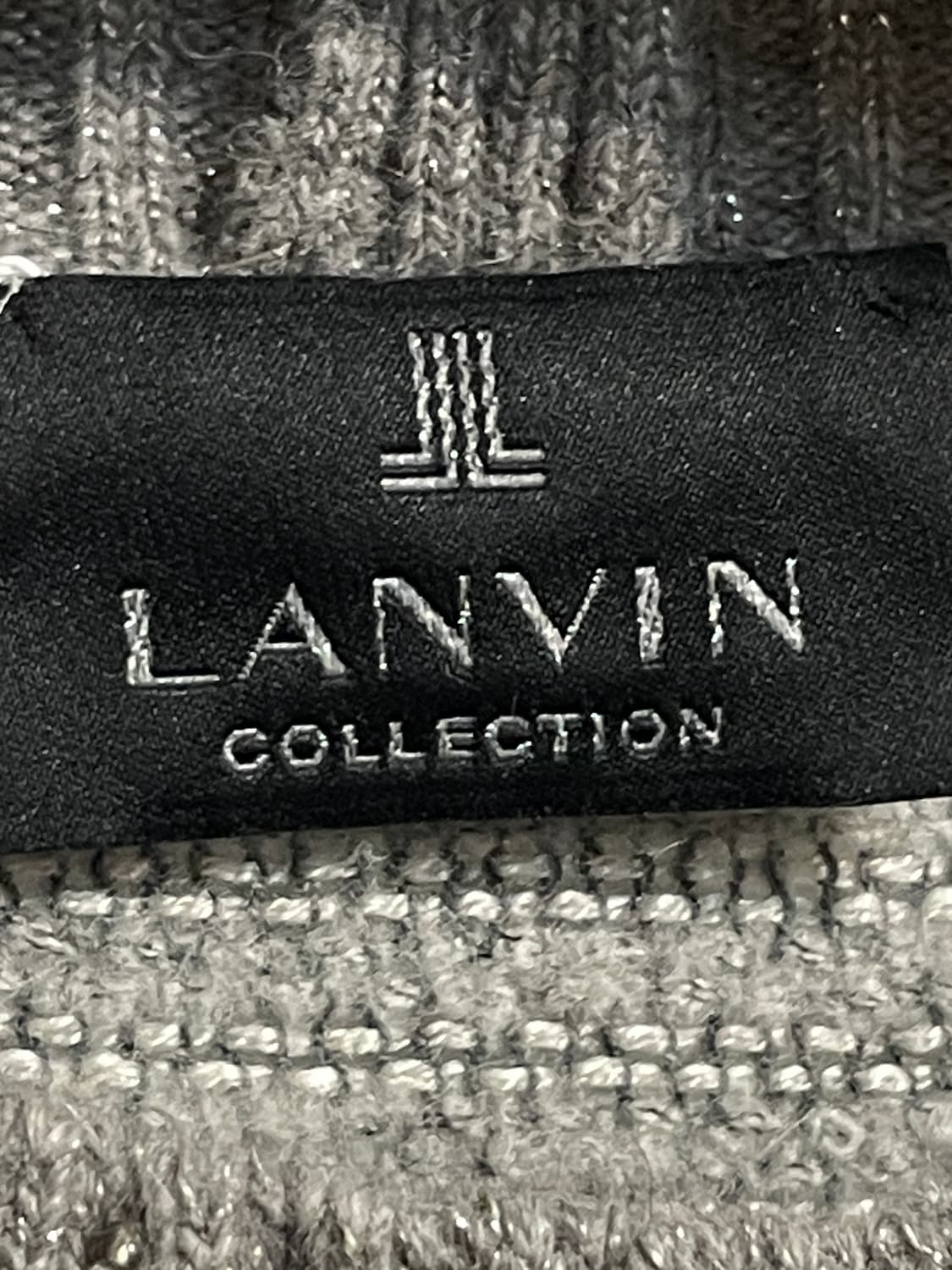 랑방 컬렉션 그레이 텍스처 니트 상품이미지3