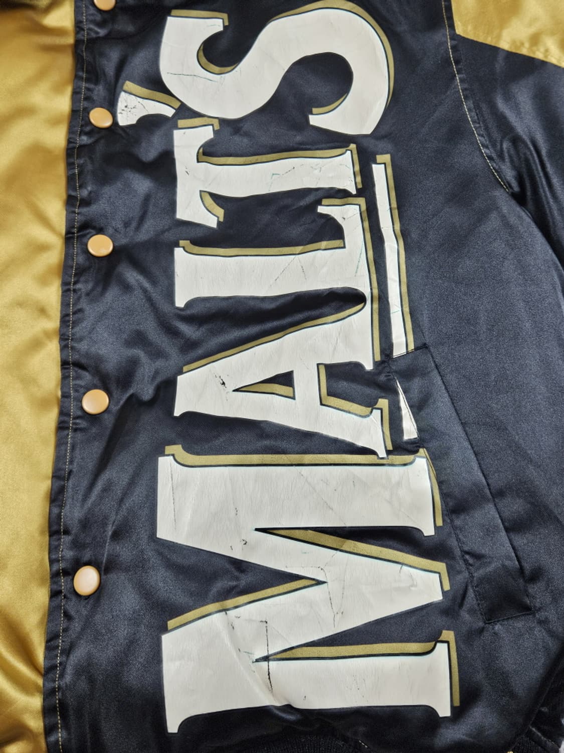 몰츠 배색 프린팅로고 리버시블 패딩 자켓 ( M ) / 10110 상품이미지7