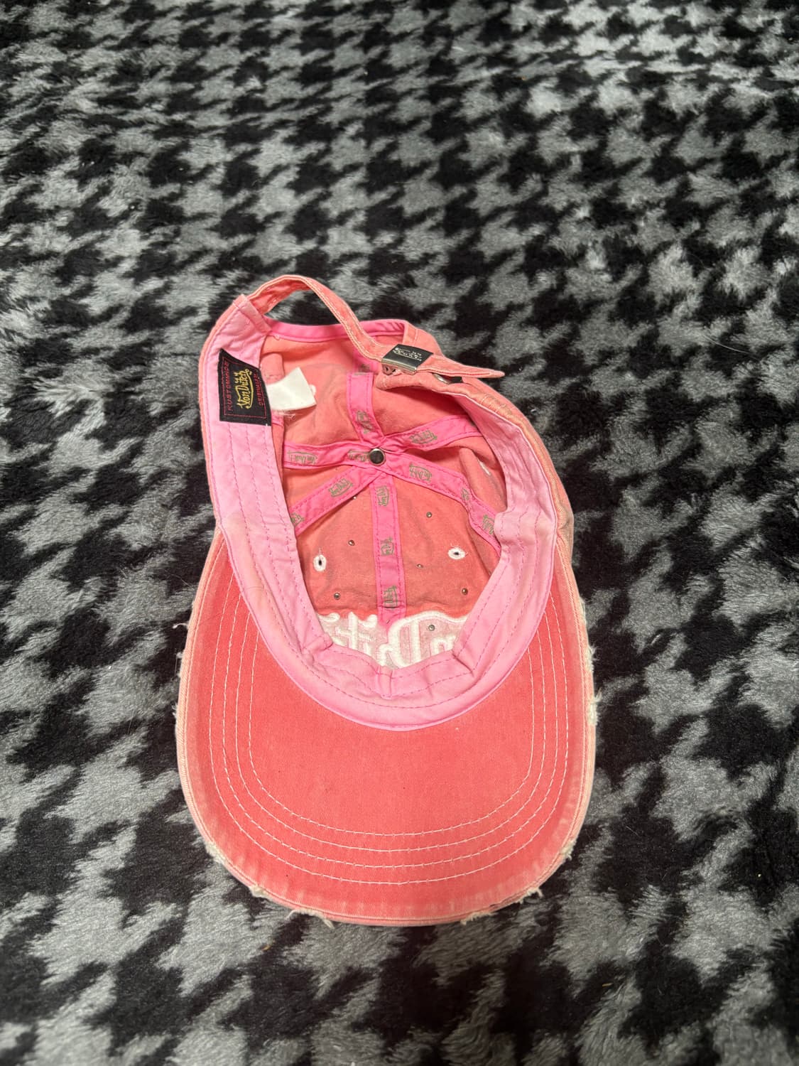 “Von dutch” Pink Y2K Stud Cap 상품이미지6