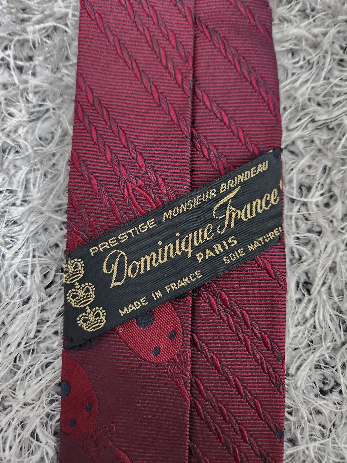 도미니크프랑스 패턴 넥타이 Free - N7 상품이미지5