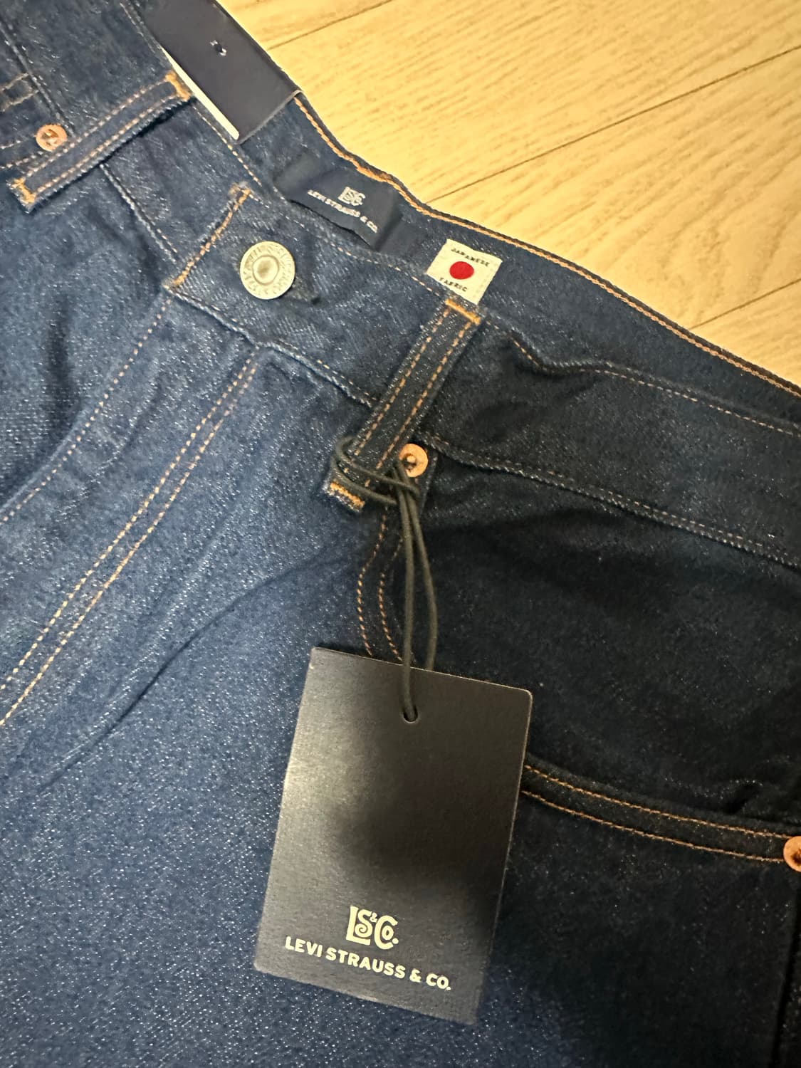 리바이스 블루탭 마커 루즈 진 33x32 상품이미지5