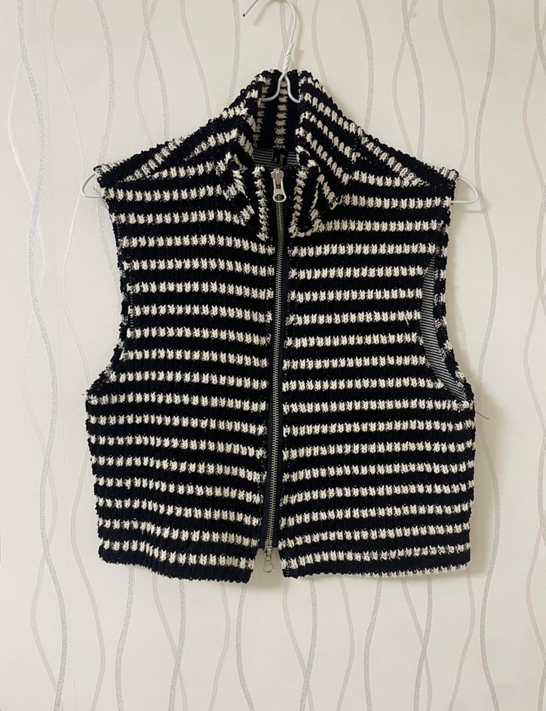 스트라이프 조끼 상품이미지1