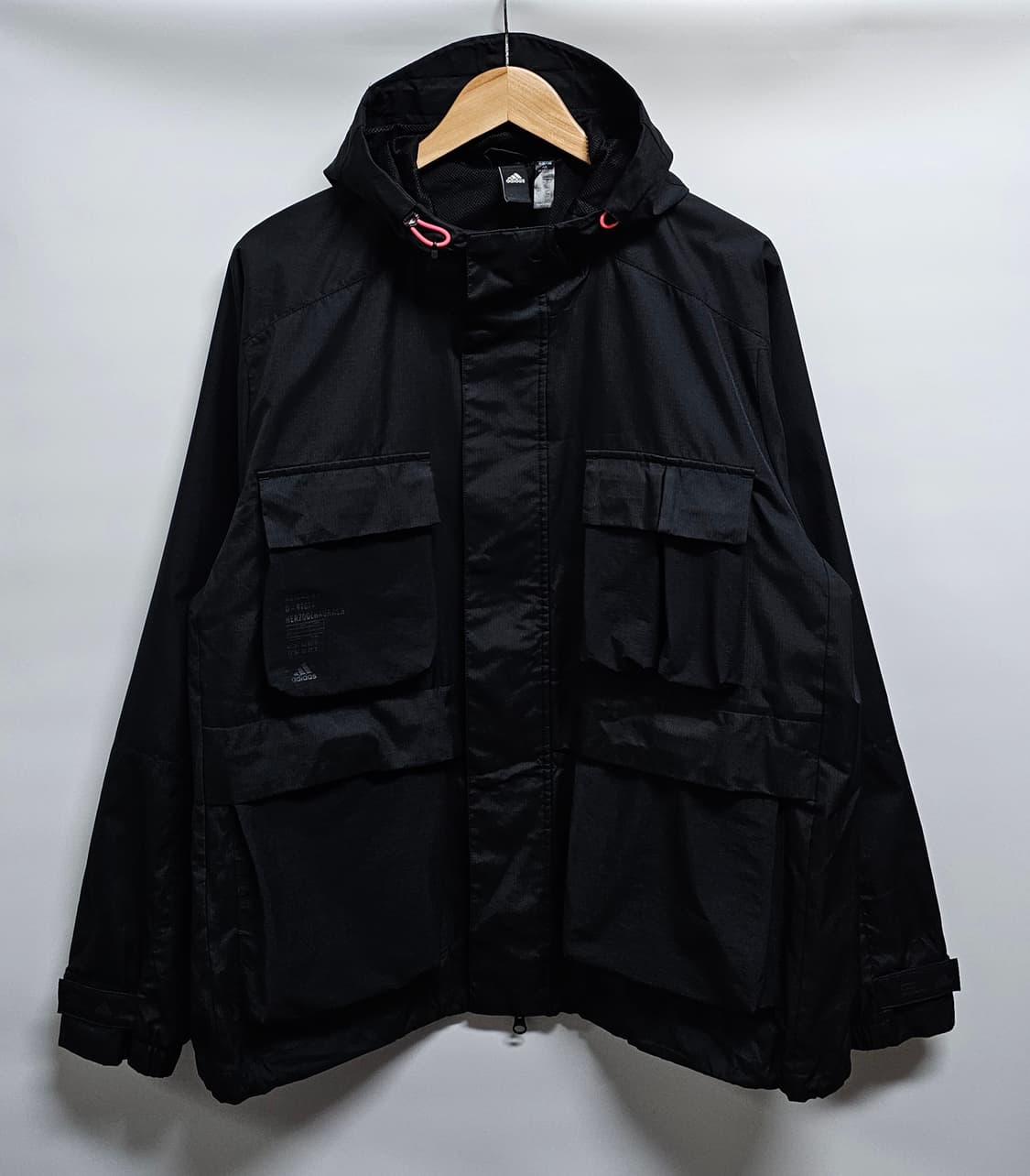 아디다스 유틸리티 포켓 바람막이 XL 상품이미지1