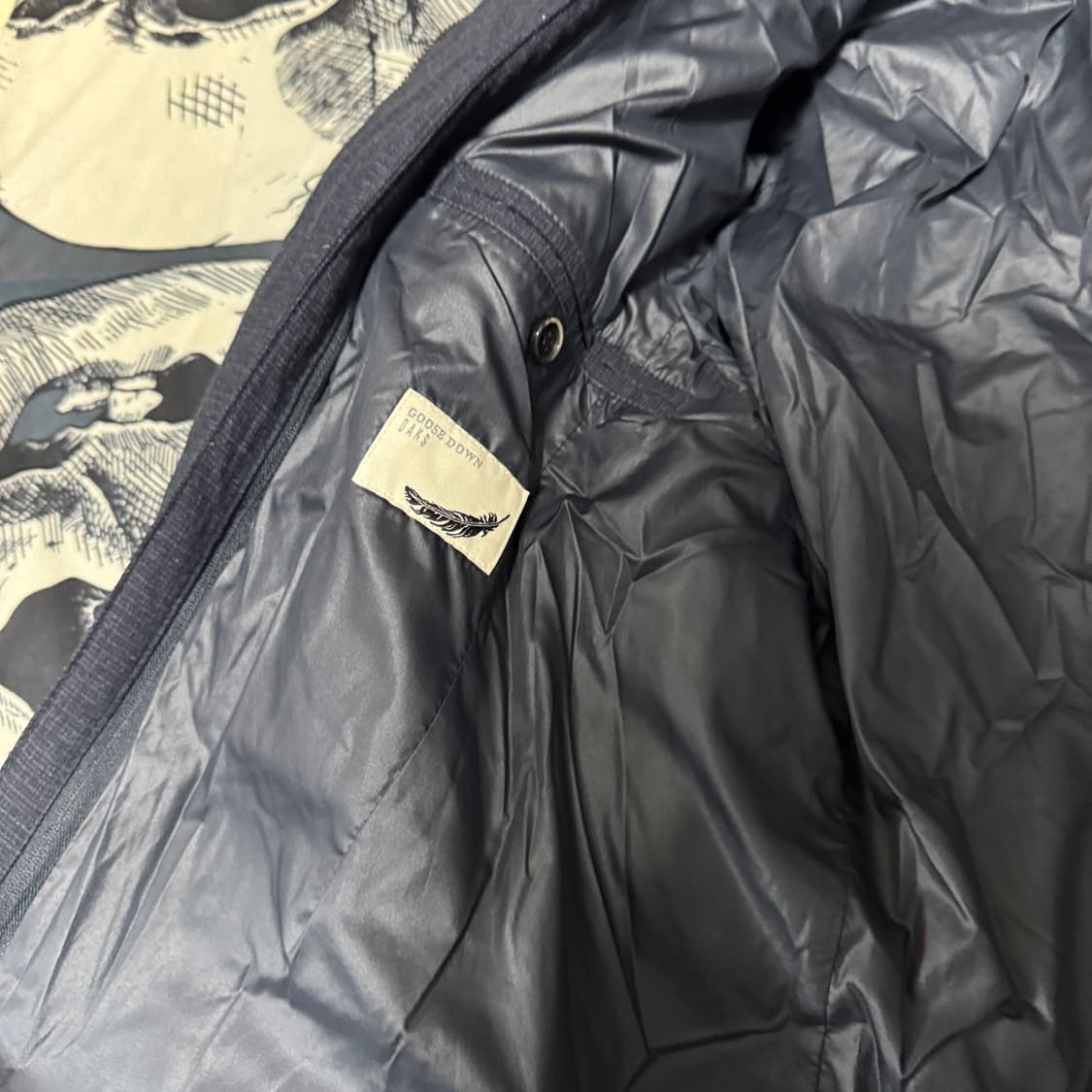 닥스 구스다운 패딩점퍼 105사이즈 상품이미지6