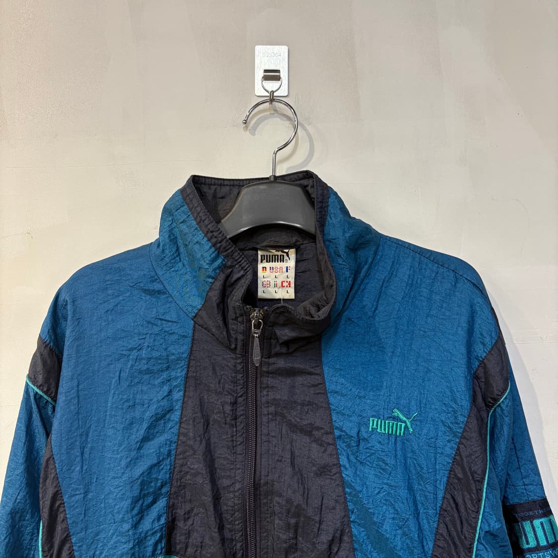 푸마 90s 올드스쿨 빈티지 레트로 아노락 윈드브레이커 바람막이 상품이미지4