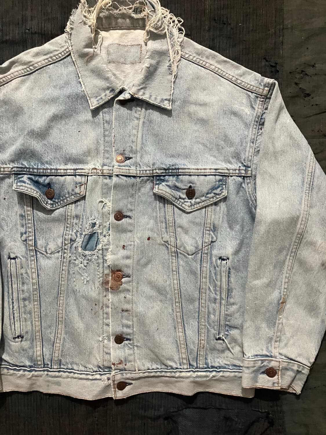🇺🇸 80s USA 빈티지 리바이스 70507 3세대 데님 자켓 상품이미지2