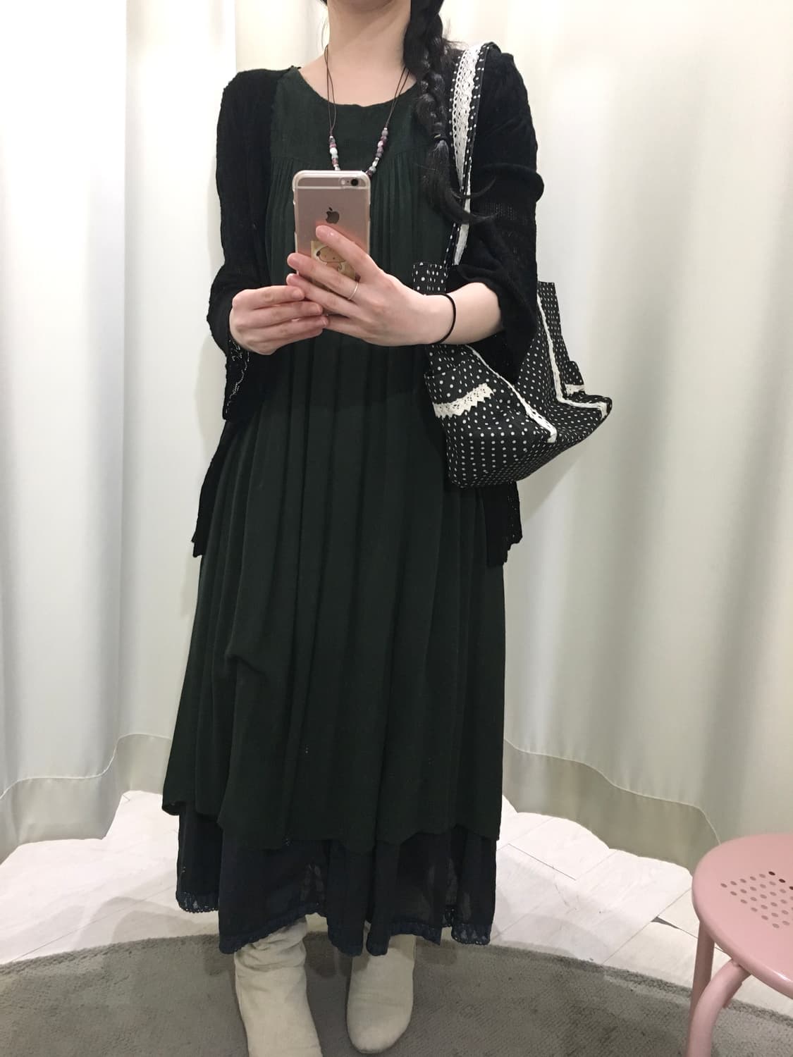 Hagumi Embroidered Dress 상품이미지5