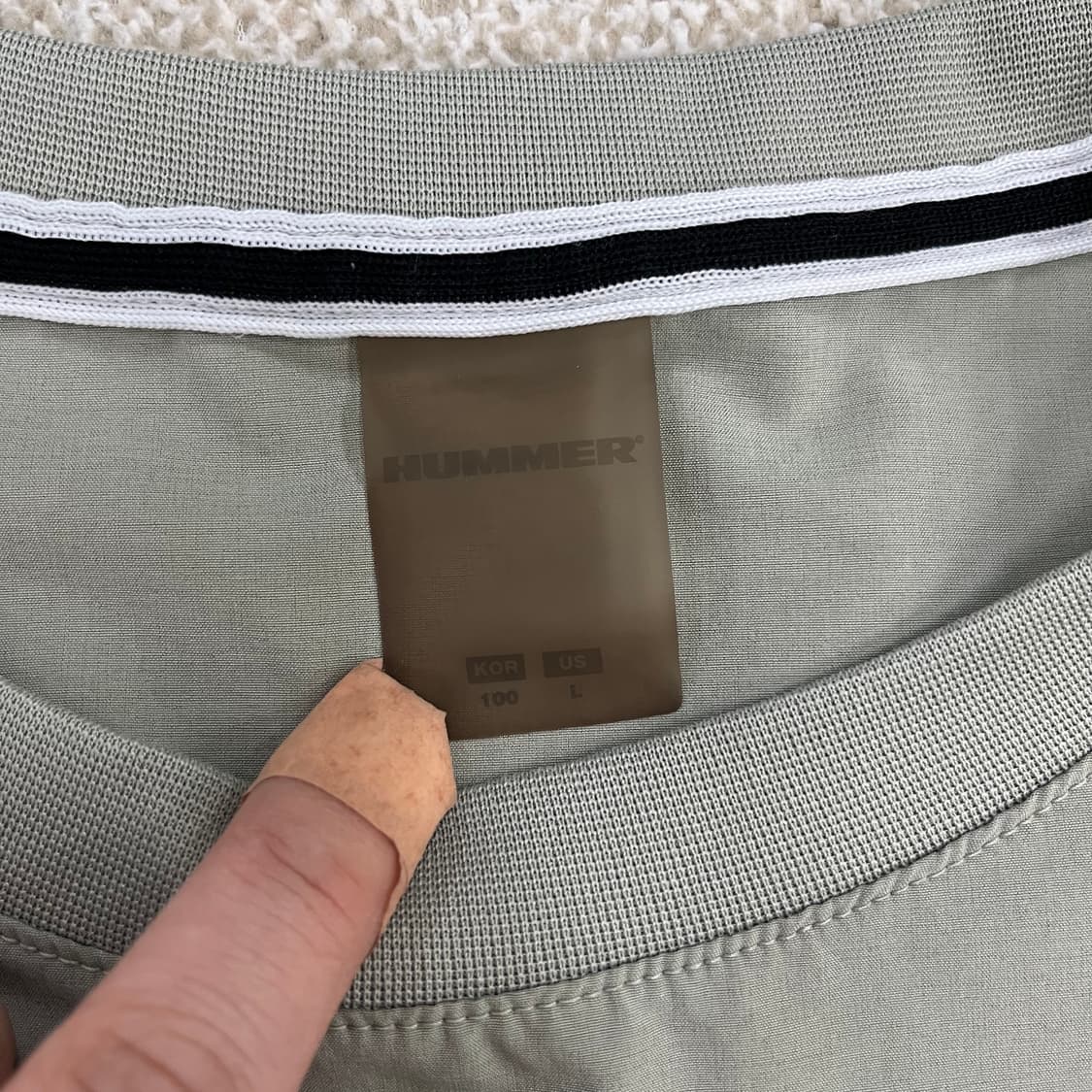 100 험멜 포켓 반팔 티셔츠 0225M2 상품이미지2