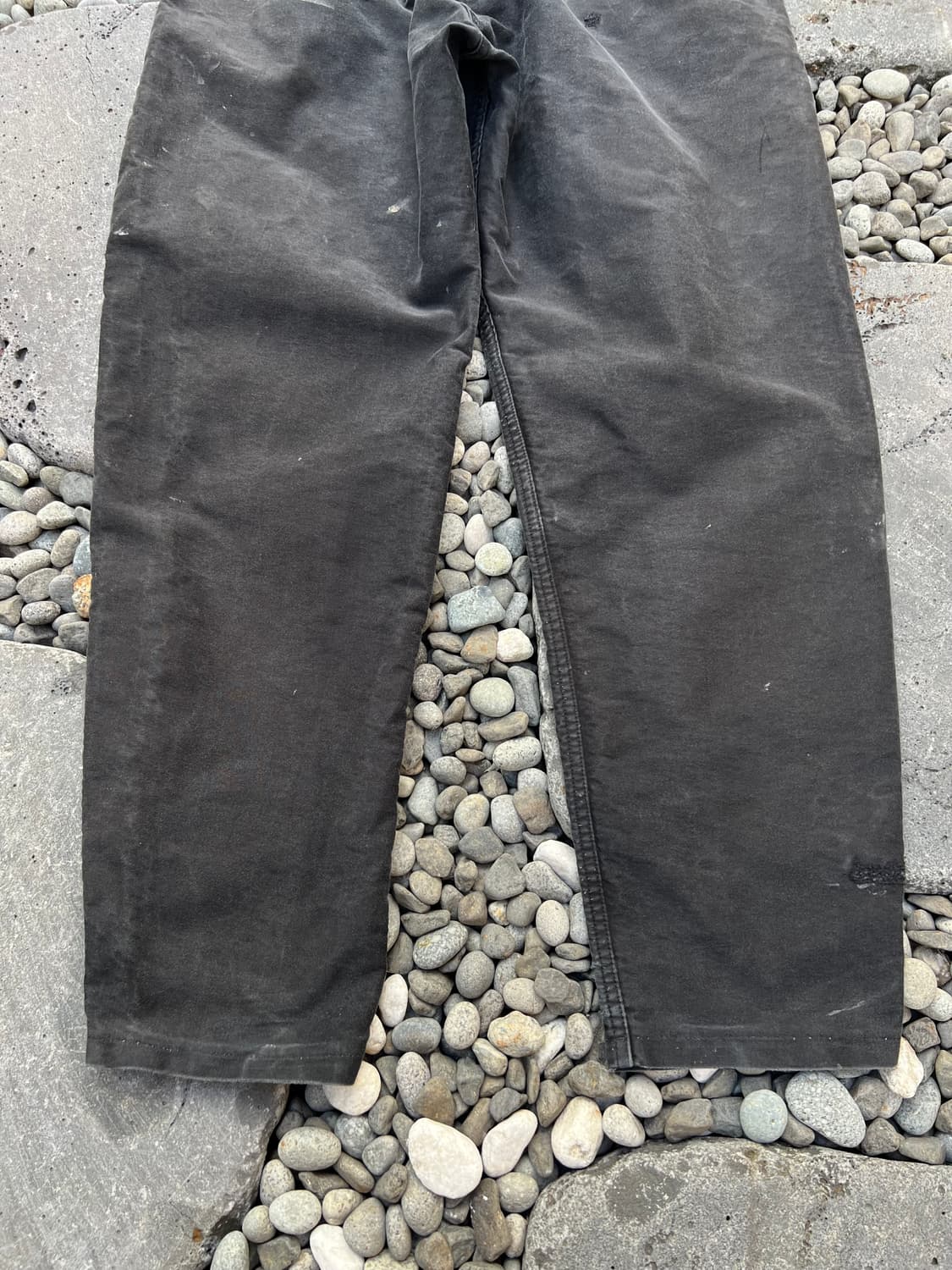 (34인치)OLD EURO BLACK MOLESKIN 블랙몰스킨워크팬츠 상품이미지9