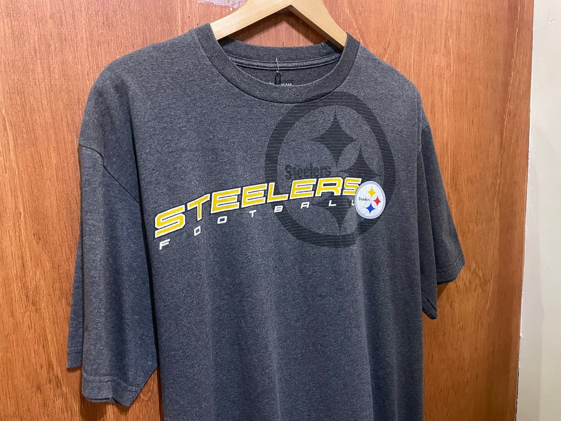 (L) NFL Steelers 프린팅 반팔티 상품이미지4