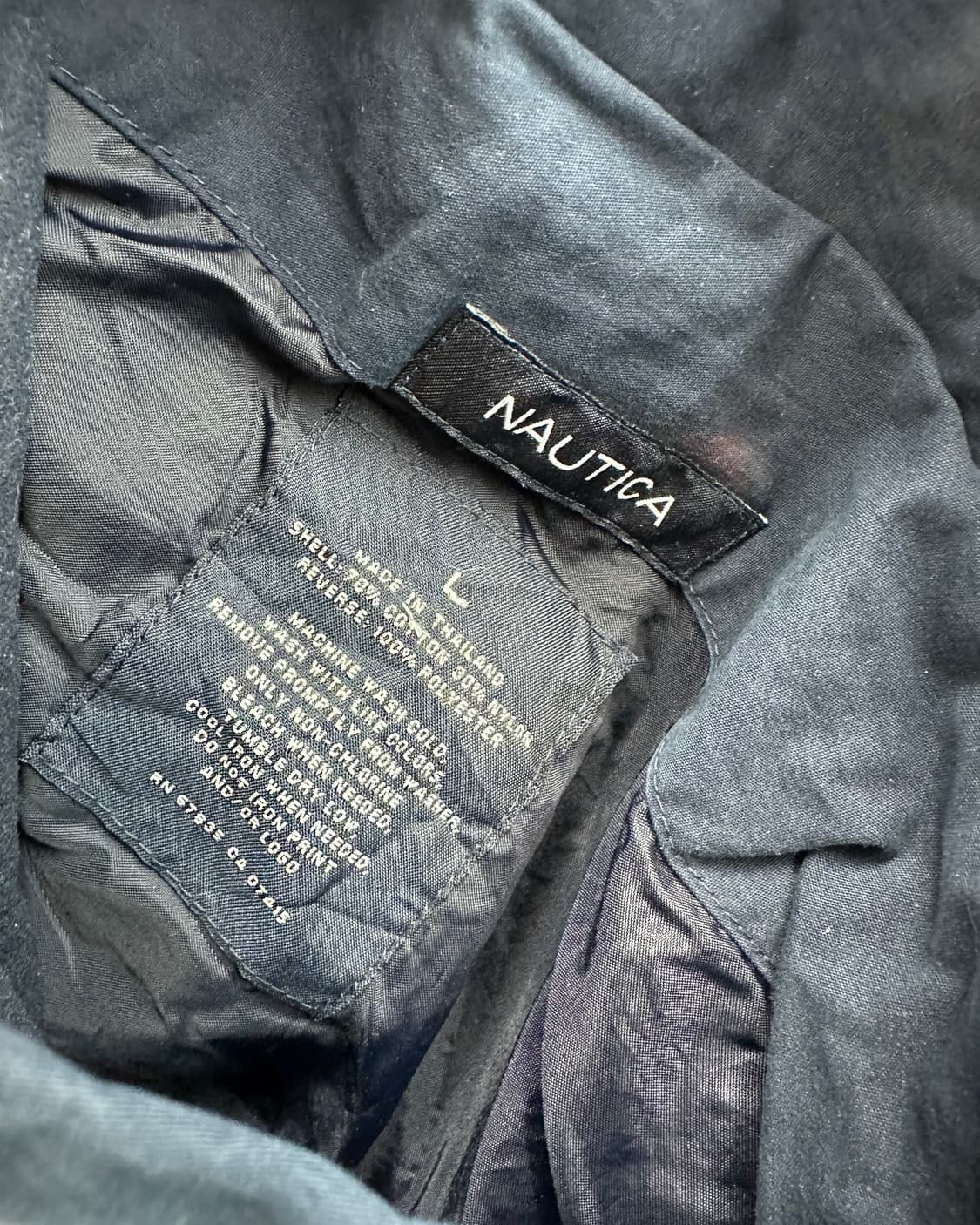 (XL)90'S NAUTICA 양면 후리스 점퍼-M1272 상품이미지6