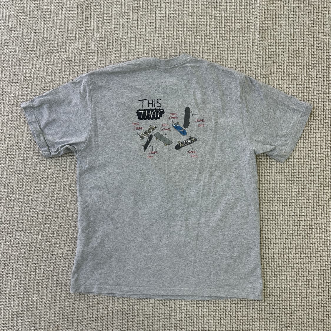 S 디스이즈네버댓 그래픽 로고 반팔 0413D 상품이미지4