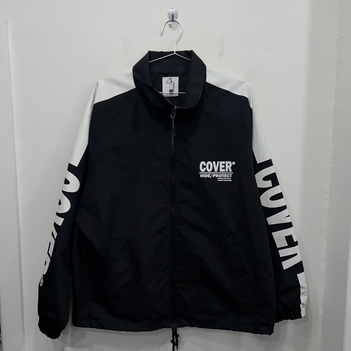 인터매니아 래글런 오버핏 나일론 코치자켓 상품이미지2