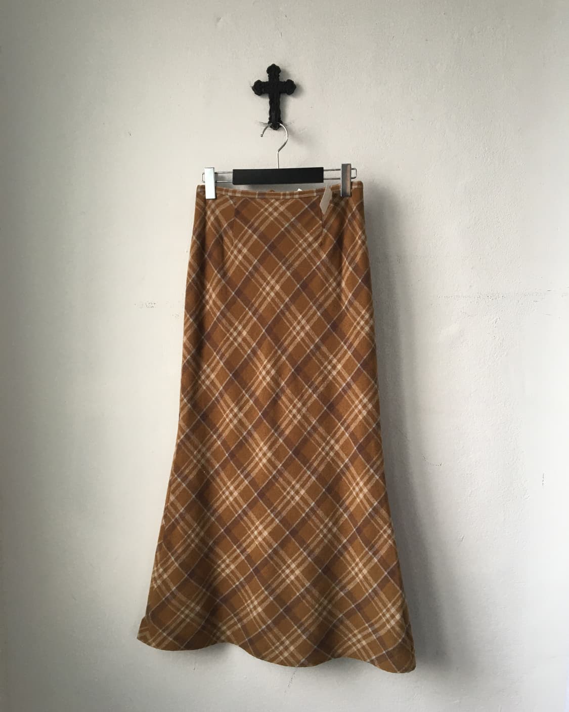 Check pattern skirt 상품이미지1