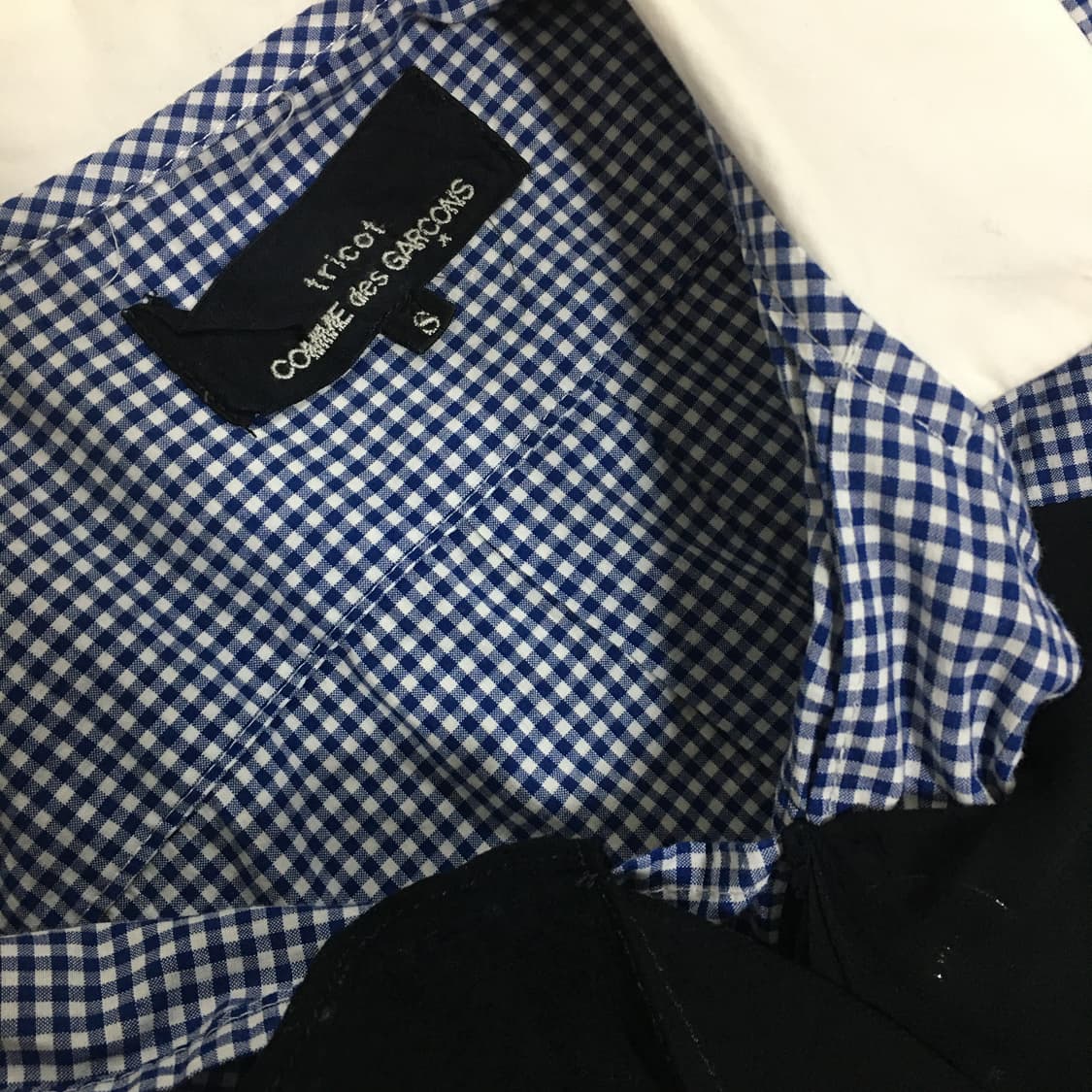 comme des garçons ad2011 체크원피스 상품이미지8