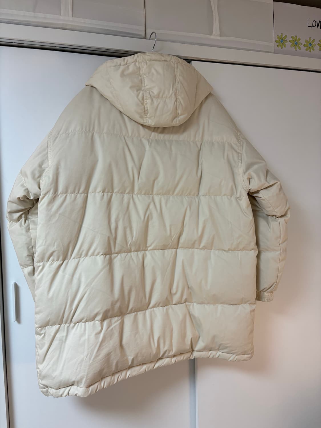 오버듀플레이어 후드 다운 패딩 상품이미지7