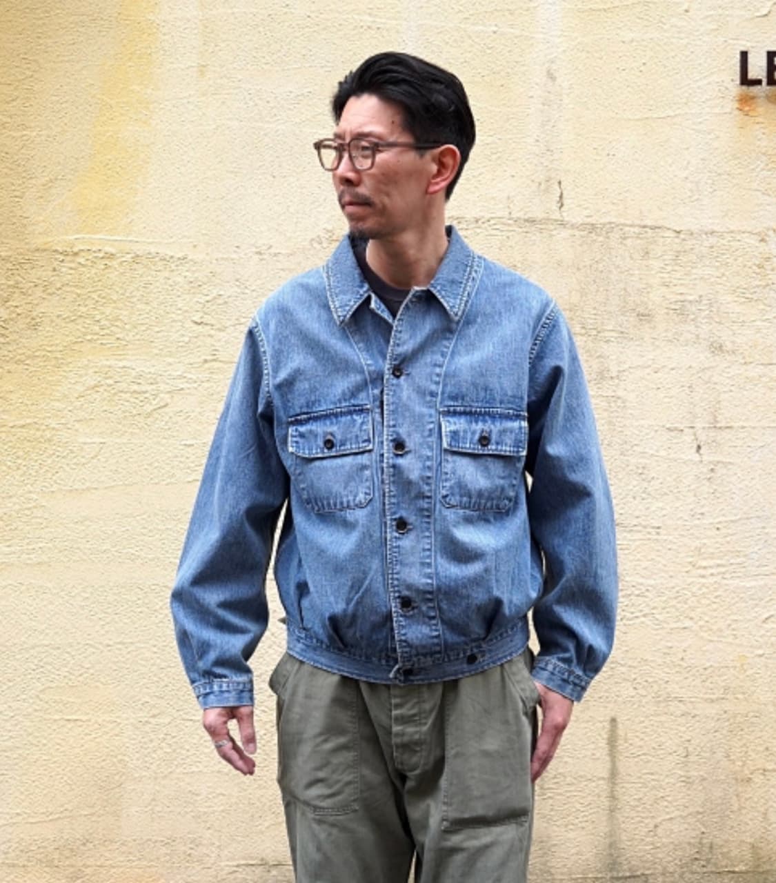 outil  우티 veste caen 데님자켓 4사이즈 (105정도)  상품이미지7