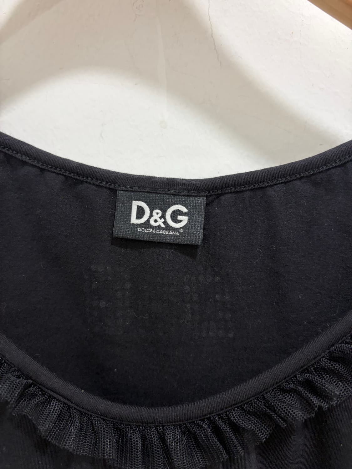 돌체앤가바나 큐빅 레이스 반팔 티셔츠 상품이미지5