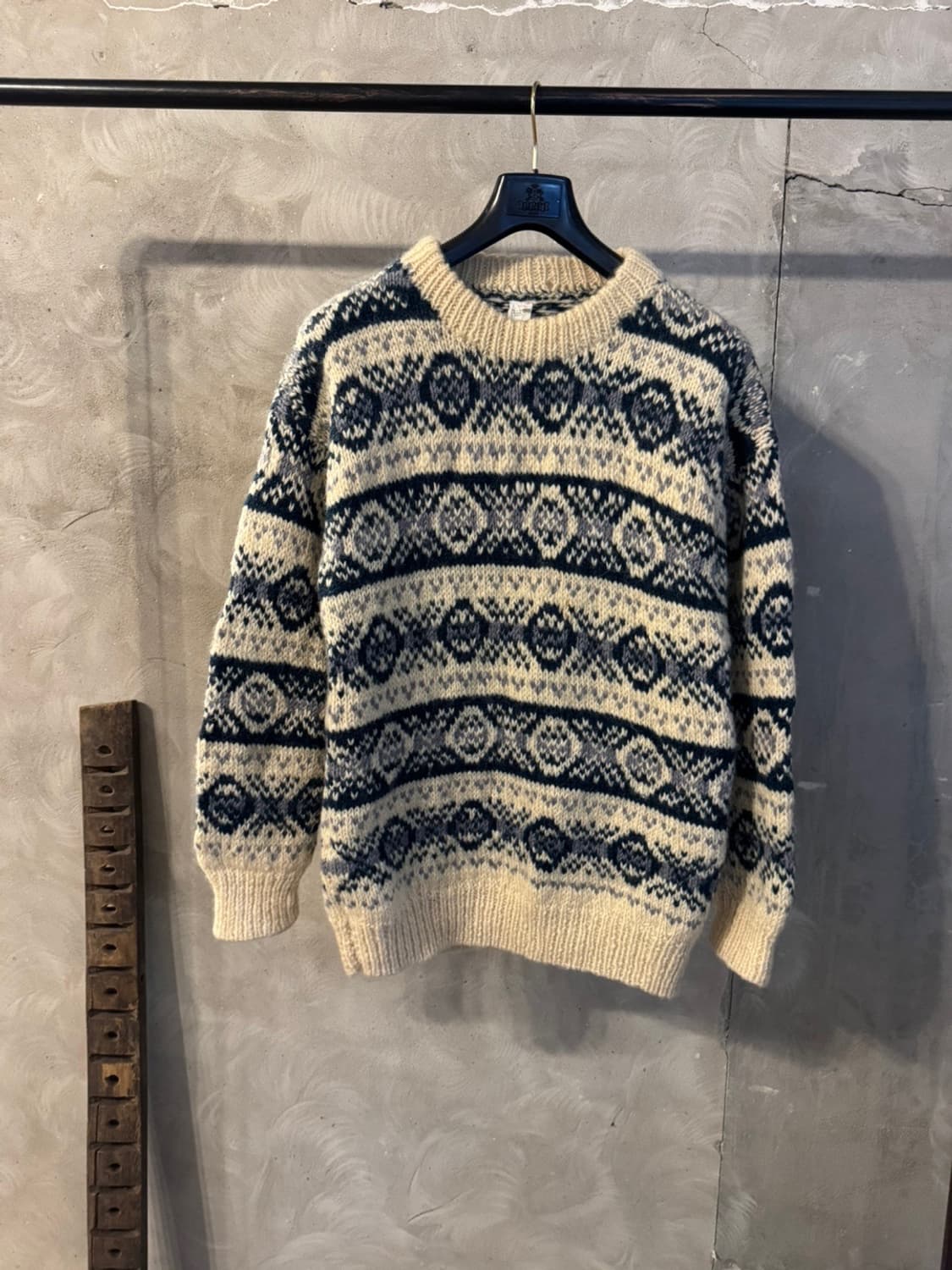 VTG 네팔 메이드 노르딕 니트 100~105 상품이미지6