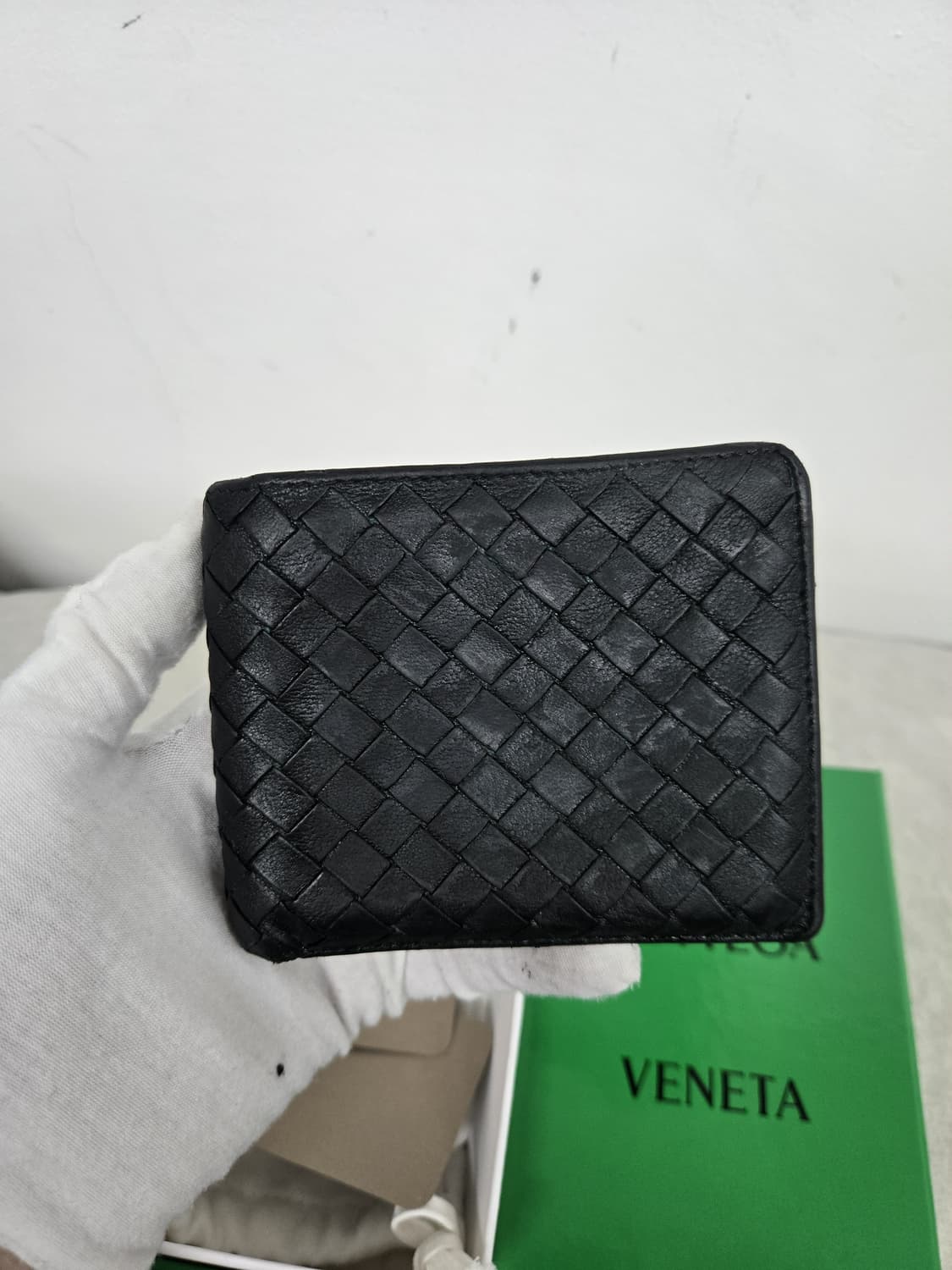 [보증서 정품]보테가베네타 반지갑 상품이미지1