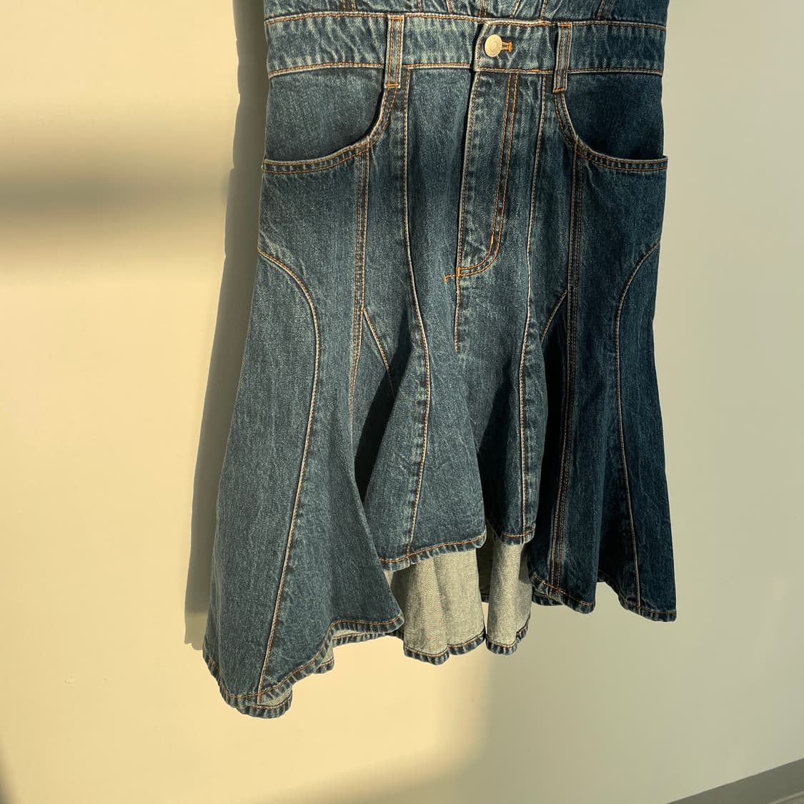 알렉산더 맥퀸 비대칭 데님 드레스 상품이미지3