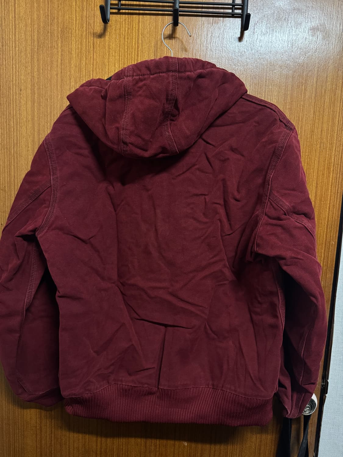 칼하트 J130 버건디 후드 자켓 상품이미지5