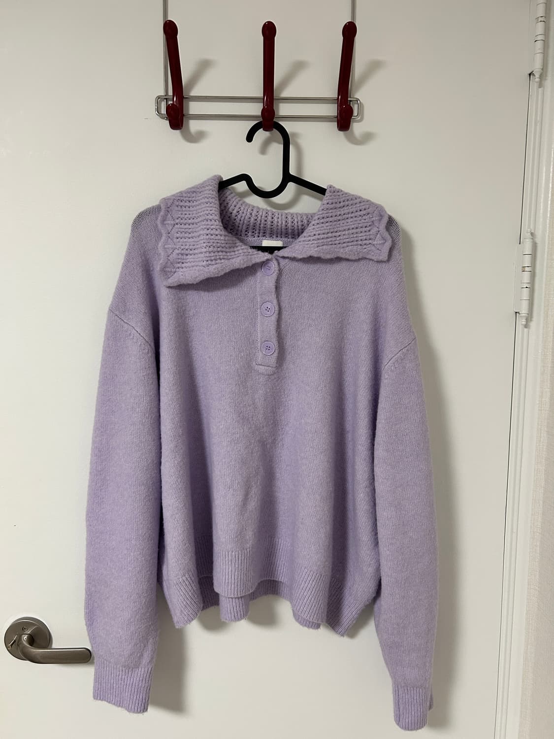 흐앤므 반집업 니트 상품이미지1