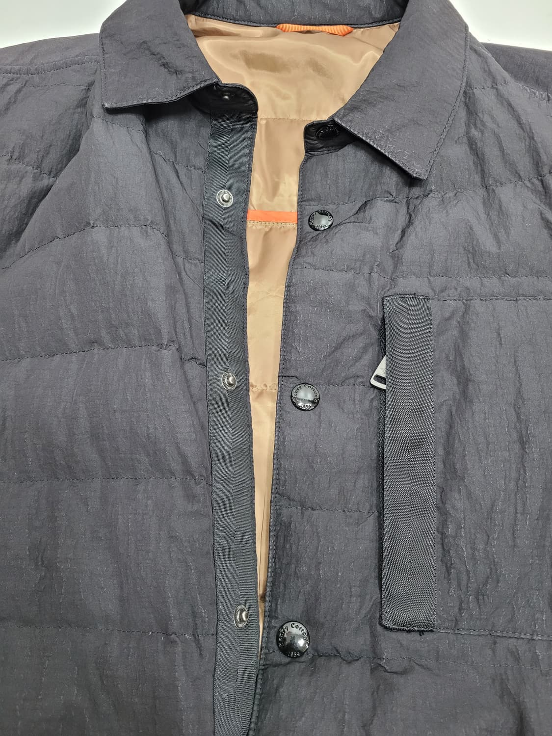 헨리코튼 23FW 워싱 다운 점퍼 자켓 / 남 105 블랙
 상품이미지5