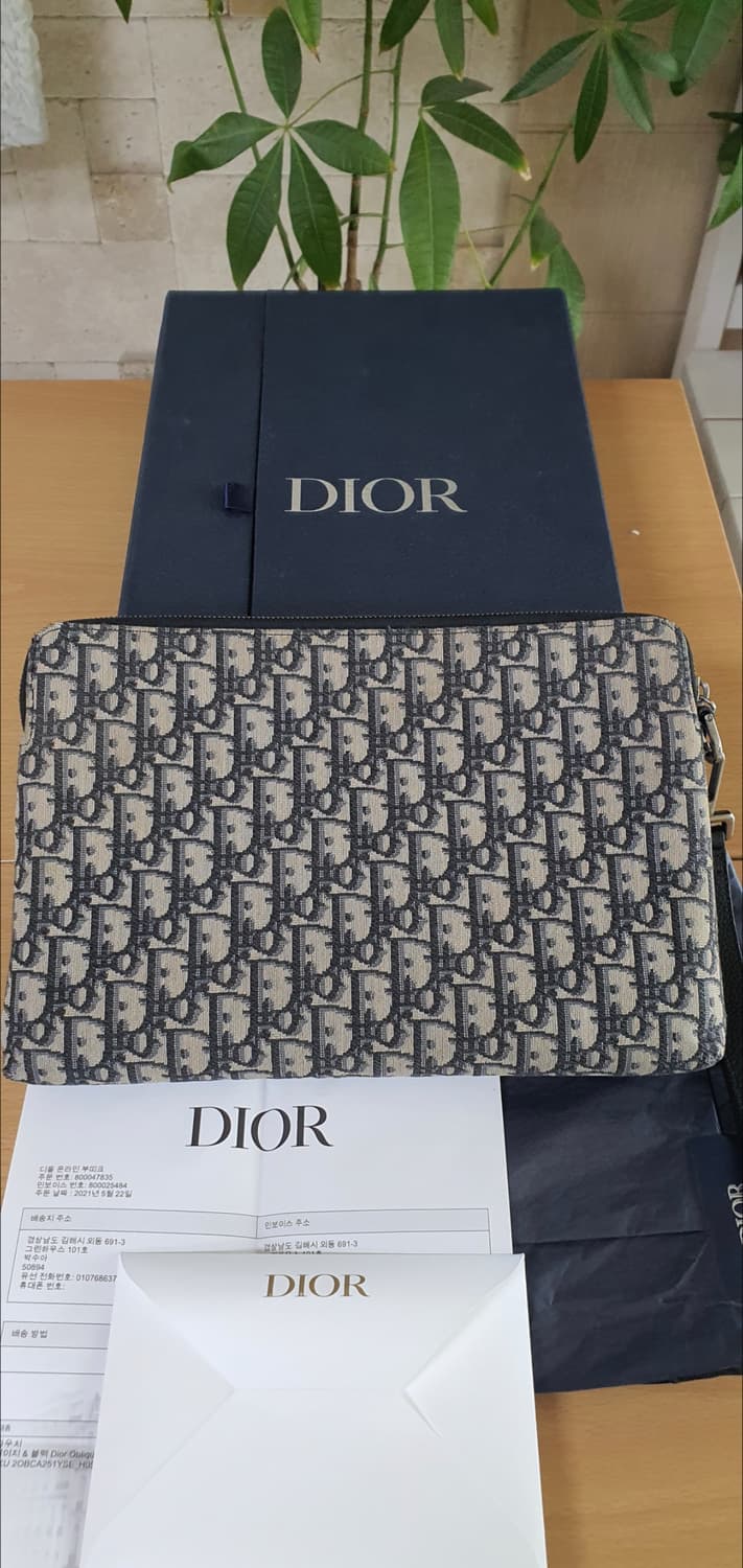 디올 오블리크 클러치백/파우치백 정품A급(영수증O) 상품이미지3