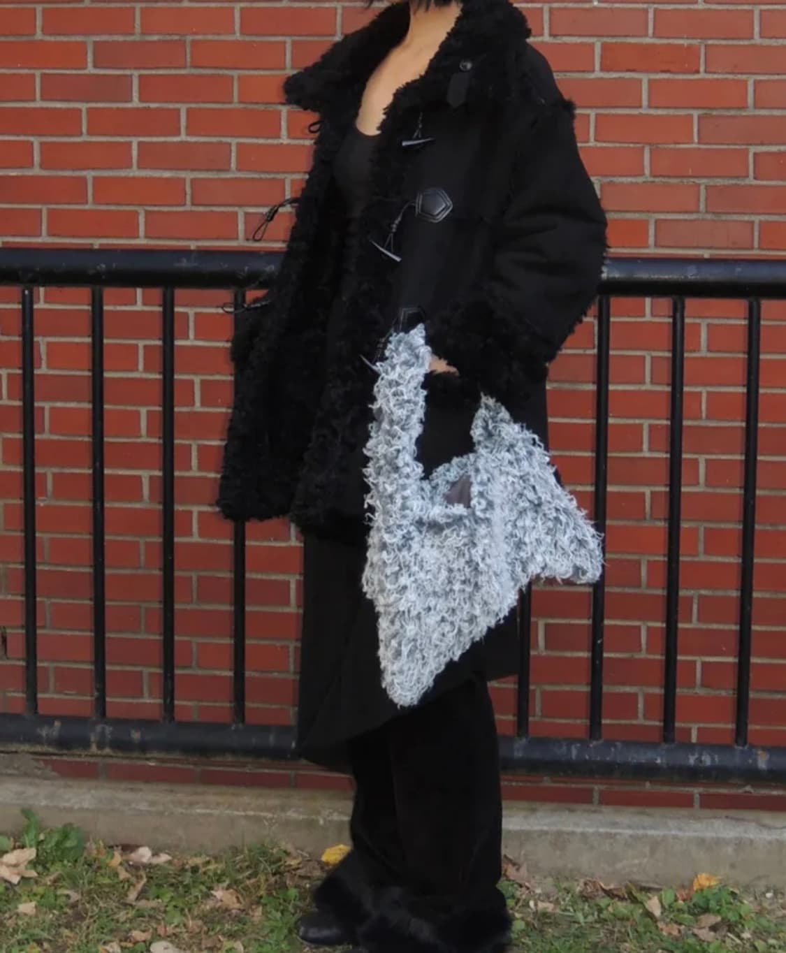 베이닝리버시블퍼무스탕자켓 에이블리블랙업모디무드카키포인트에트오소메 상품이미지6