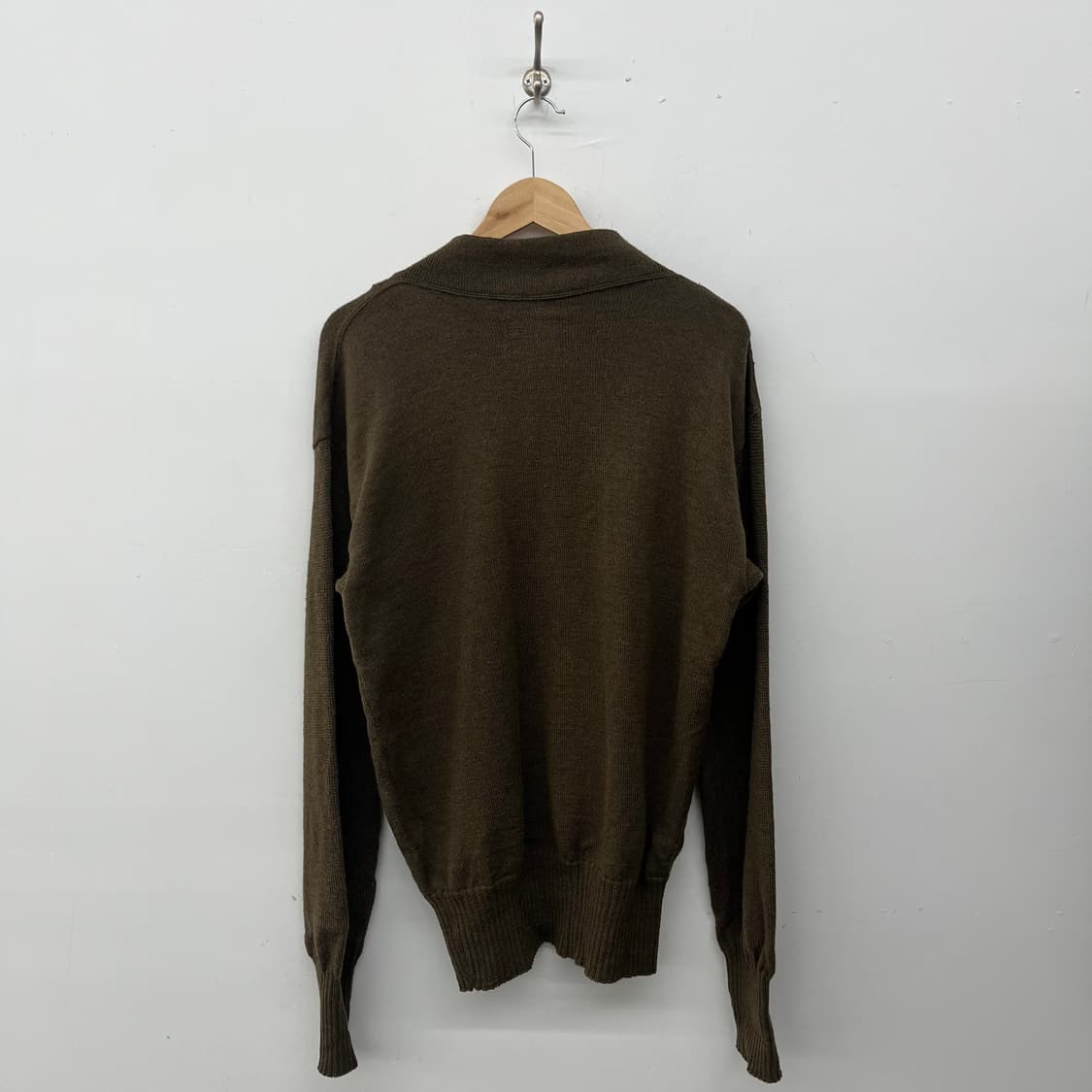 Usa army 빈티지 버튼 울 니트 XL 상품이미지3