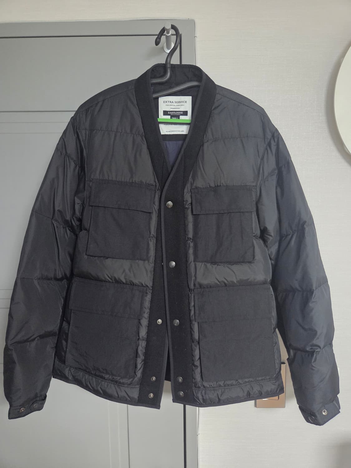 이스트로그 울믹스 카디건 패딩 상품이미지1