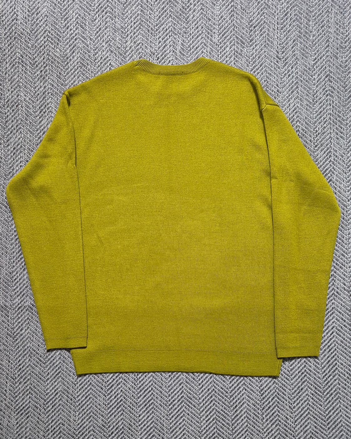 드로우핏 울캐시 라운드 니트 M 올리브 상품이미지2