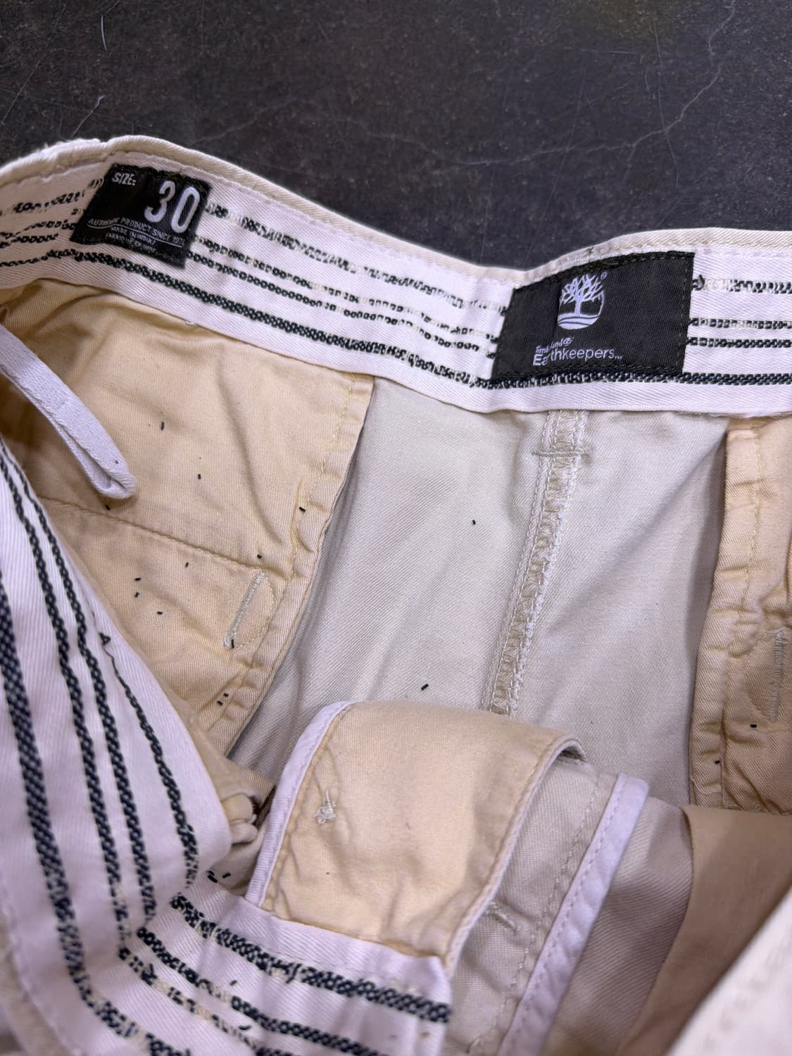 팀버랜드 어스키퍼스 틸트 지퍼 디테일 코튼팬츠 베이지 30 상품이미지9