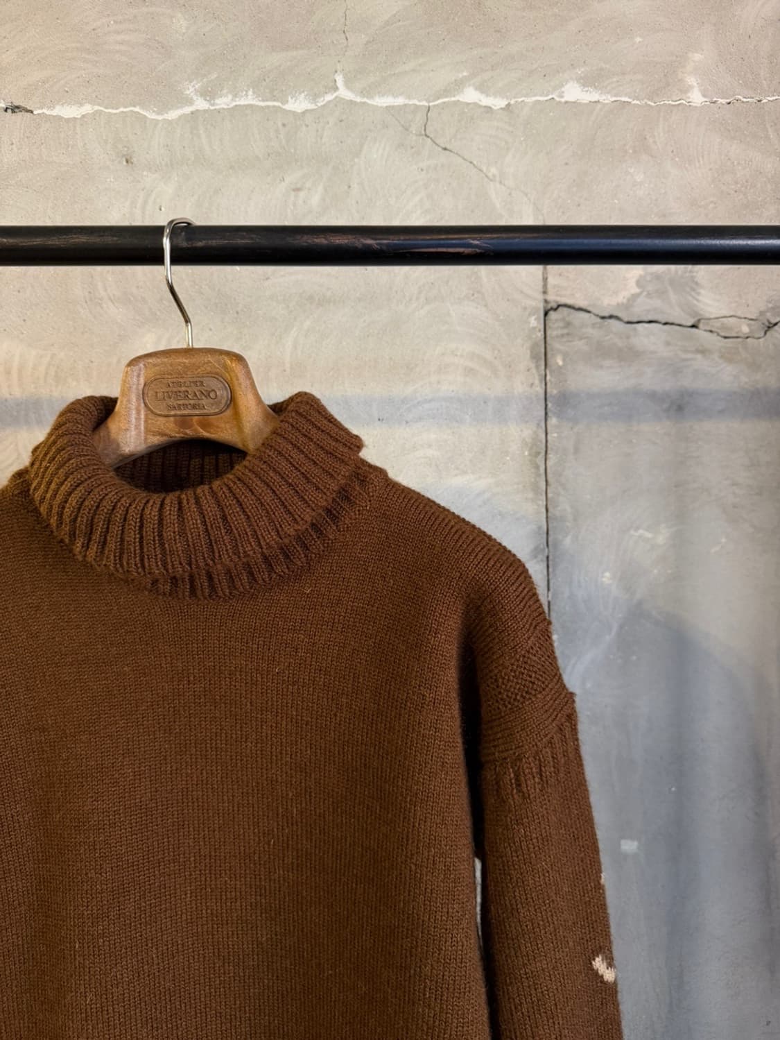 건지 울른스 터틀넥 니트 100 상품이미지4