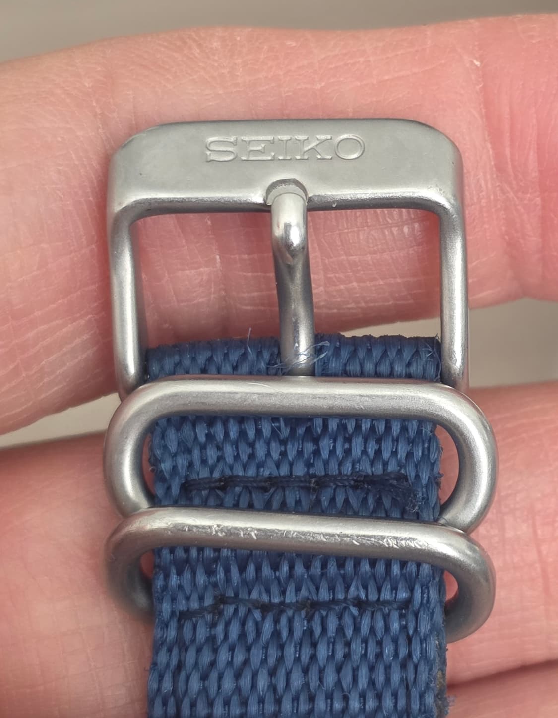 세이코 5 오토메틱 SNK897k2
 BLUE 스켈레톤 시계 상품이미지4