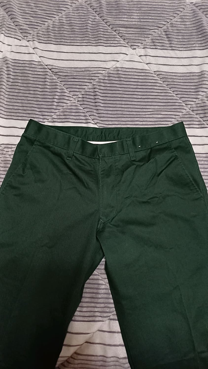 유니클로 면바지 33인치 기장109 상품이미지2