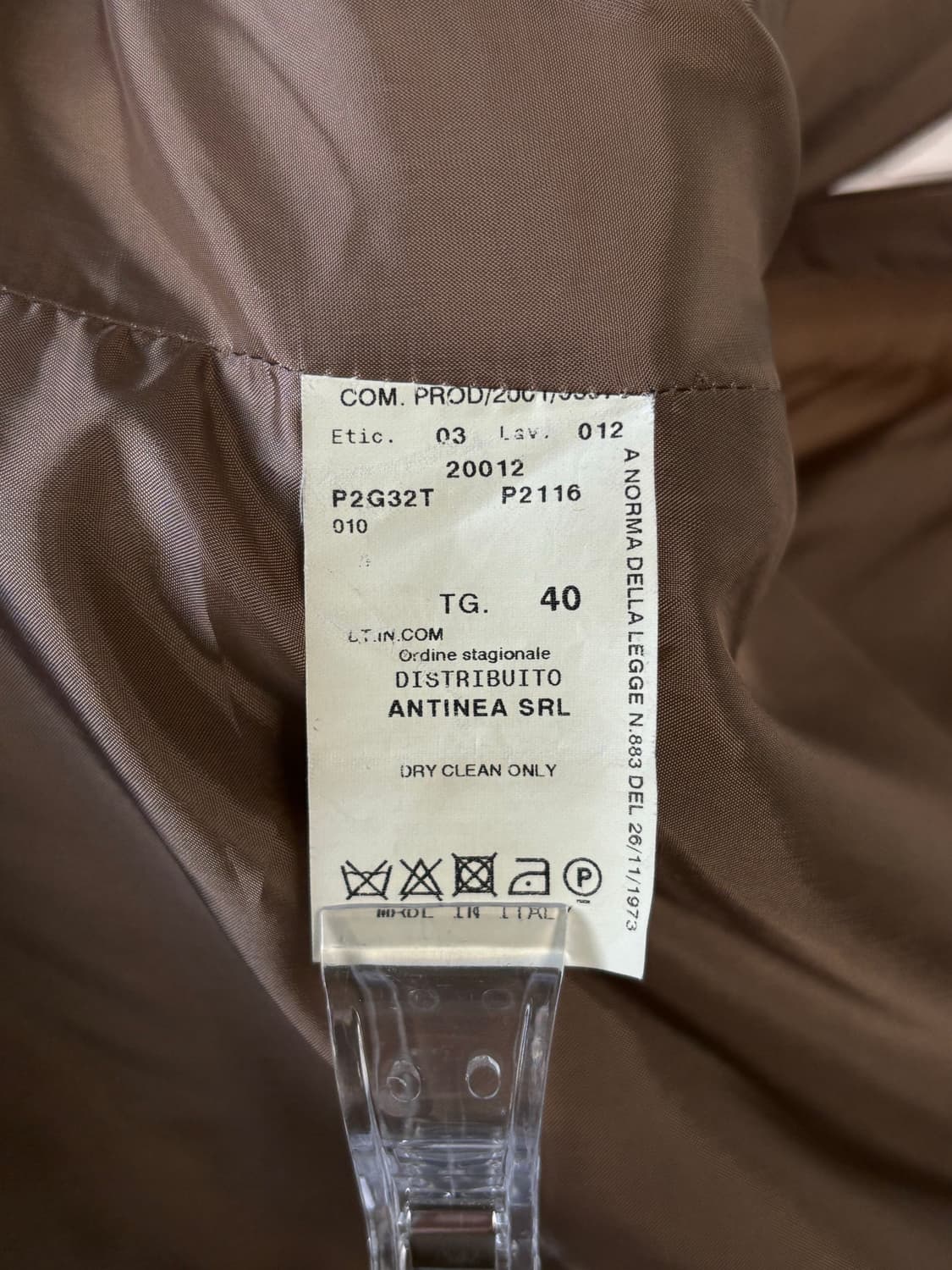 엠포리오 아르마니 90‘s 테일러드 자켓 상품이미지6