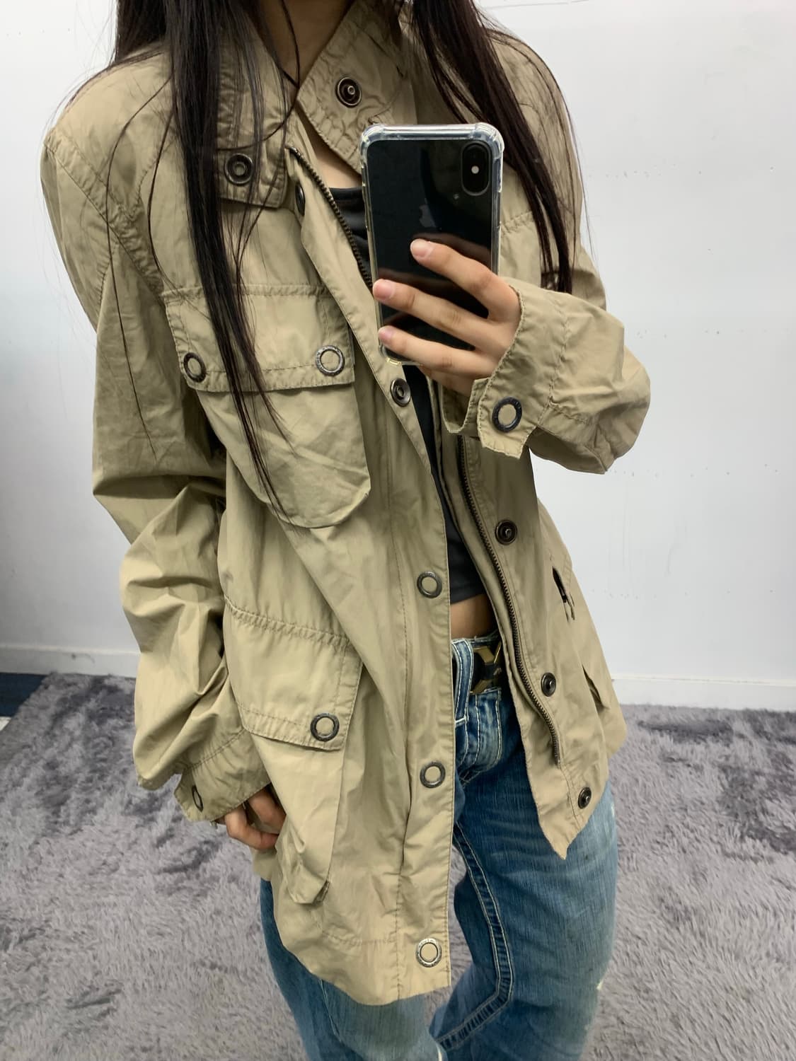  캘빈클라인 진 사파리 자켓 상품이미지2