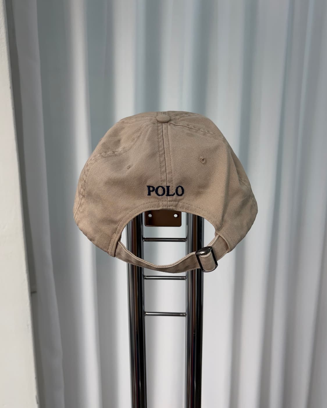 폴로 랄프로렌 베이지 코튼 치노 볼캡 상품이미지4