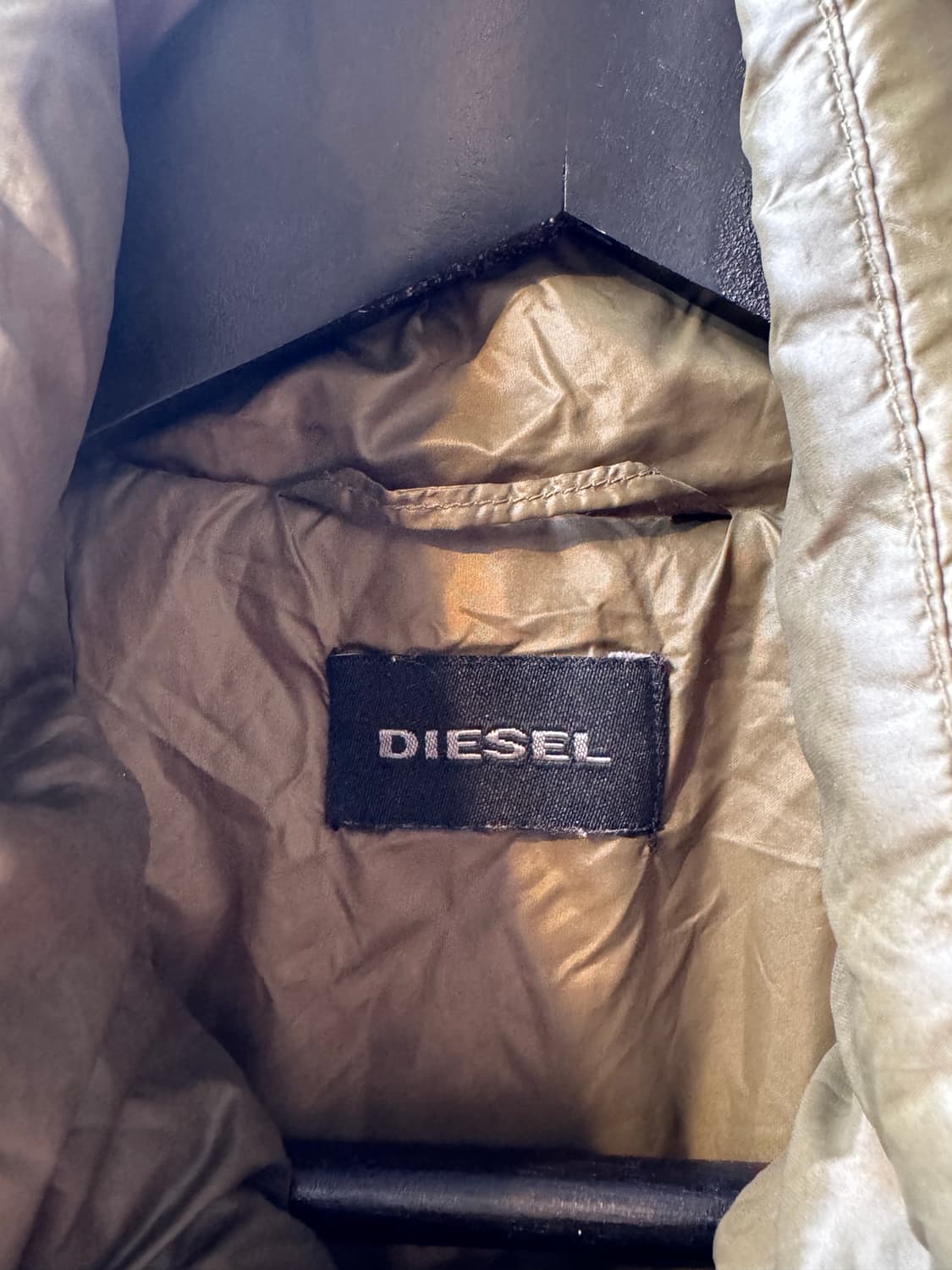 Diesel 디젤 카키 다운 푸퍼 자켓  상품이미지4