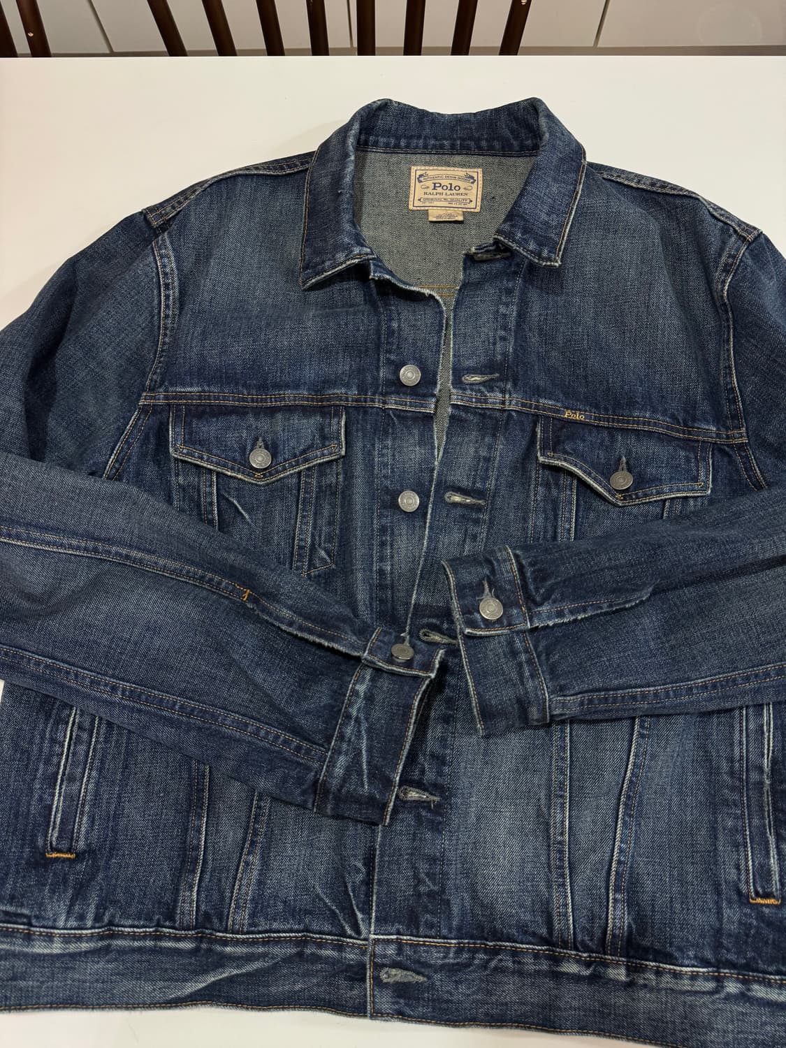 [XL]폴로 3세대 데님자켓(정품QR인증) 상품이미지4