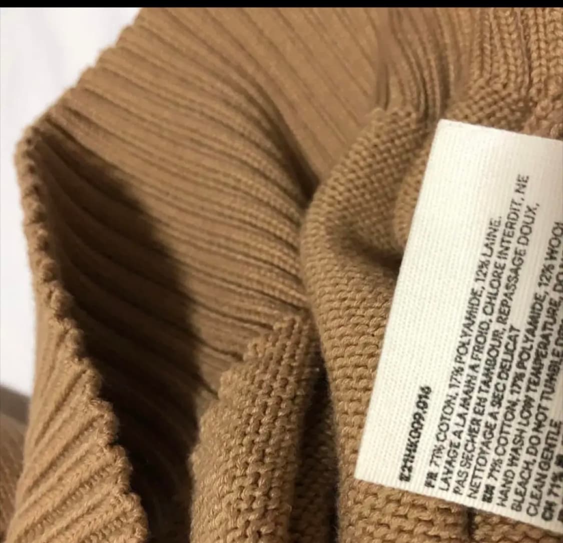 아미 인타르시아 니트 S 상품이미지5