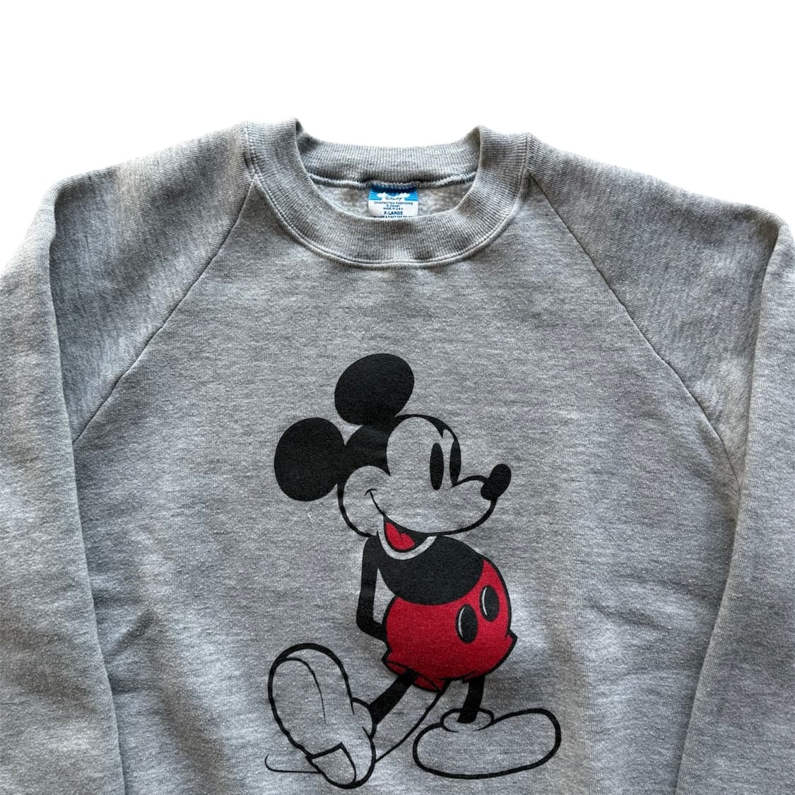 80s 디즈니 미키마우스 스웻셔츠 그레이 상품이미지2