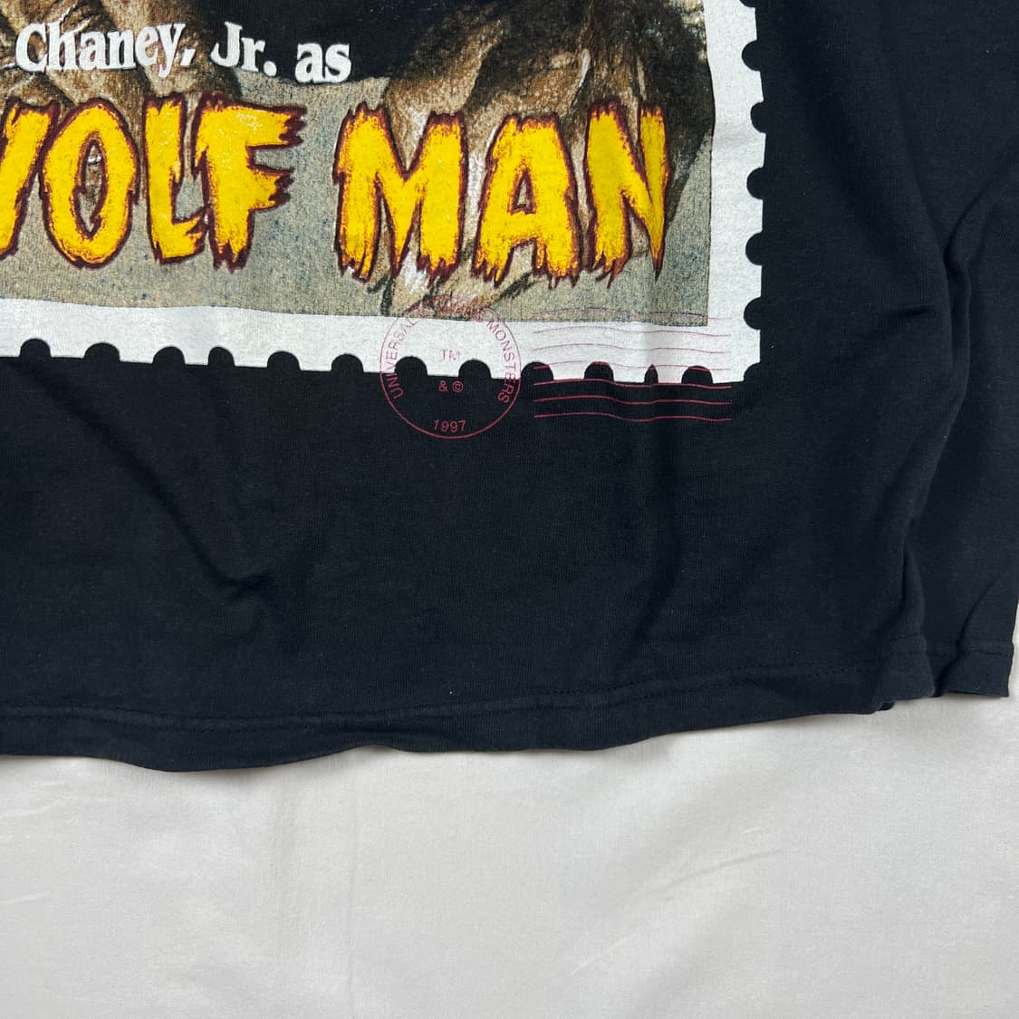 90‘s 97년도 유니버셜스튜디오 울프맨 반팔티 상품이미지5