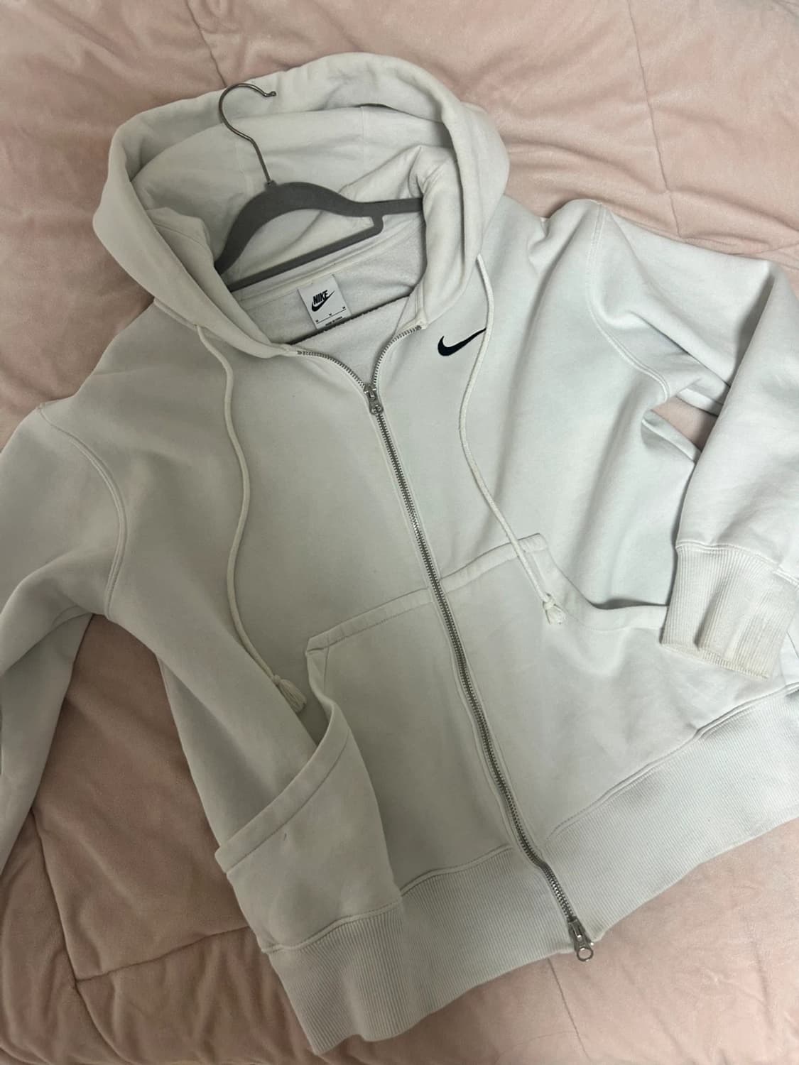 나이키 생화이트 후드집업 상품이미지1